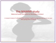 MAMMI Survey 5 - 12 Month Postnatal